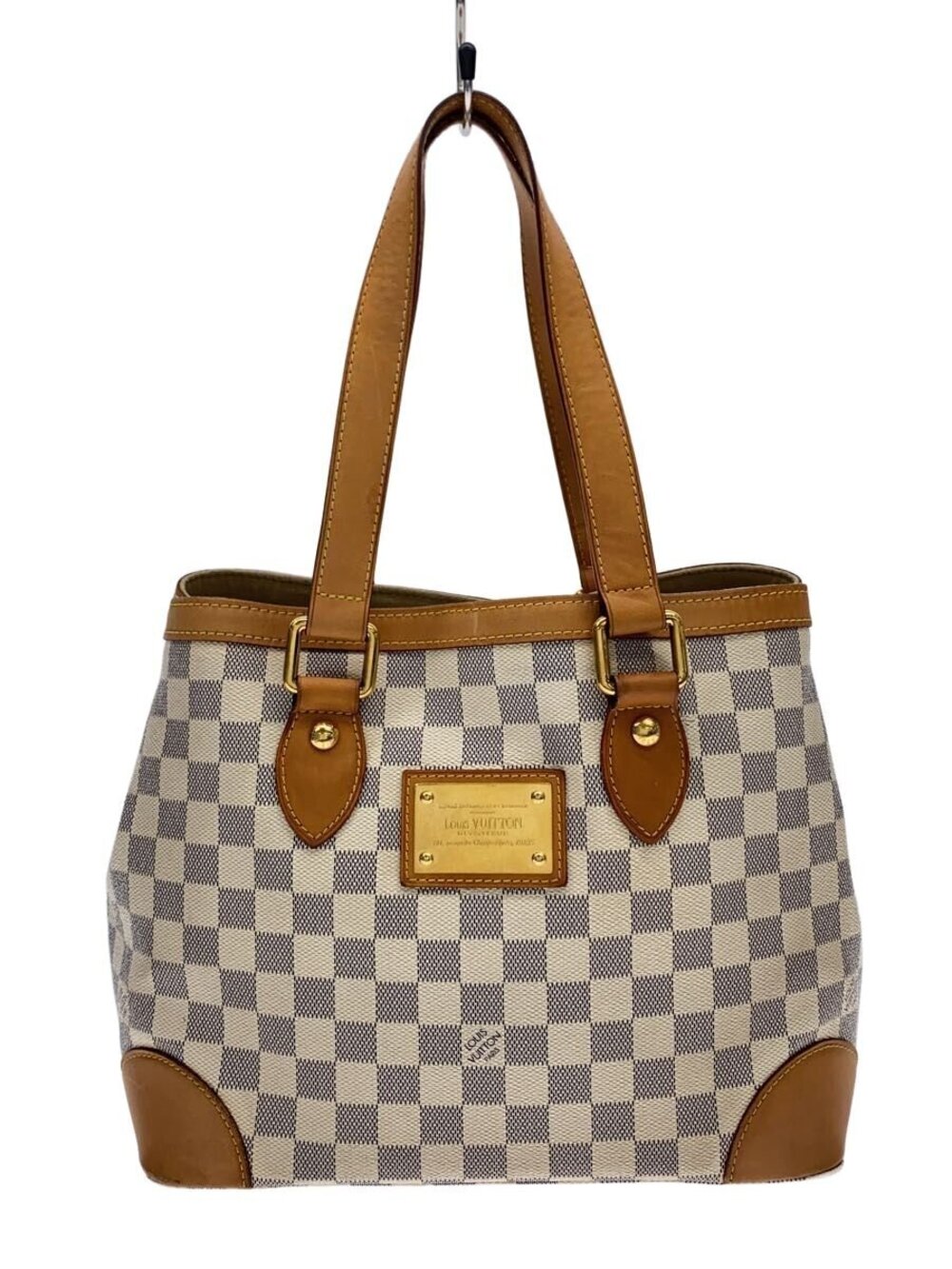 LOUIS VUITTON Hampstead Damier Azur White White